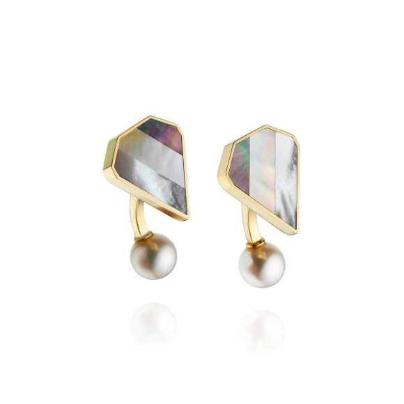 Melanie Georgacopoulos, MOP Diamond Cufflinks