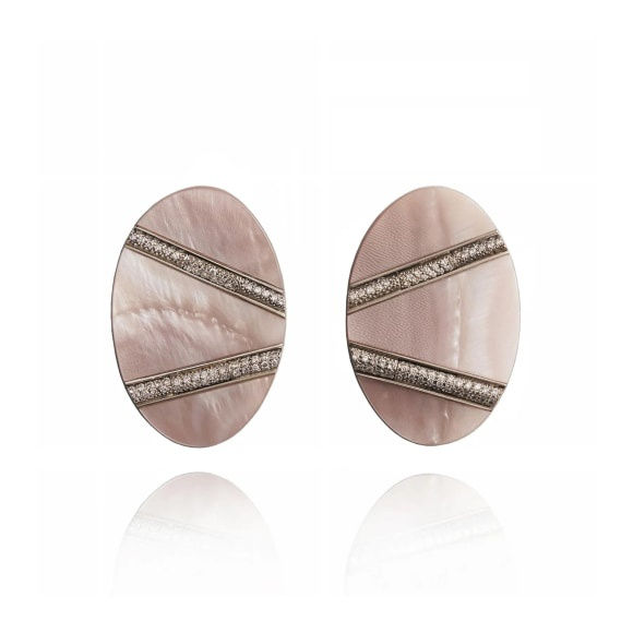 Melanie Georgacopoulos, Diamond Hinge Earrings