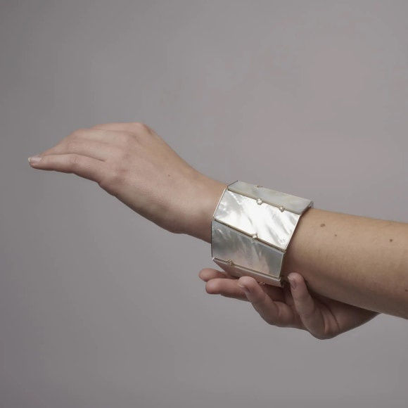 Melanie Georgacopoulos, Diamond Hinge Bracelet