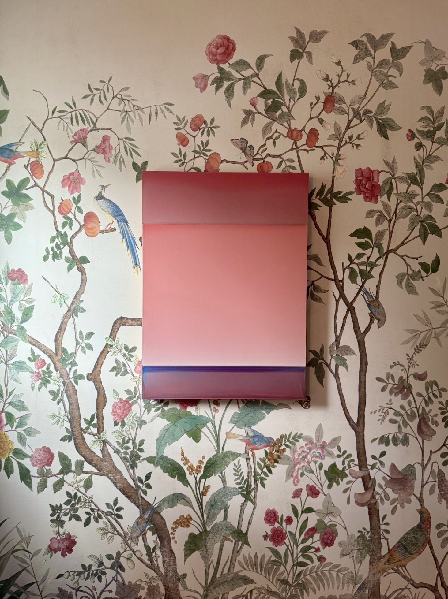 Artwork: Susan English (sold) Designer: Elly Poston Interiors