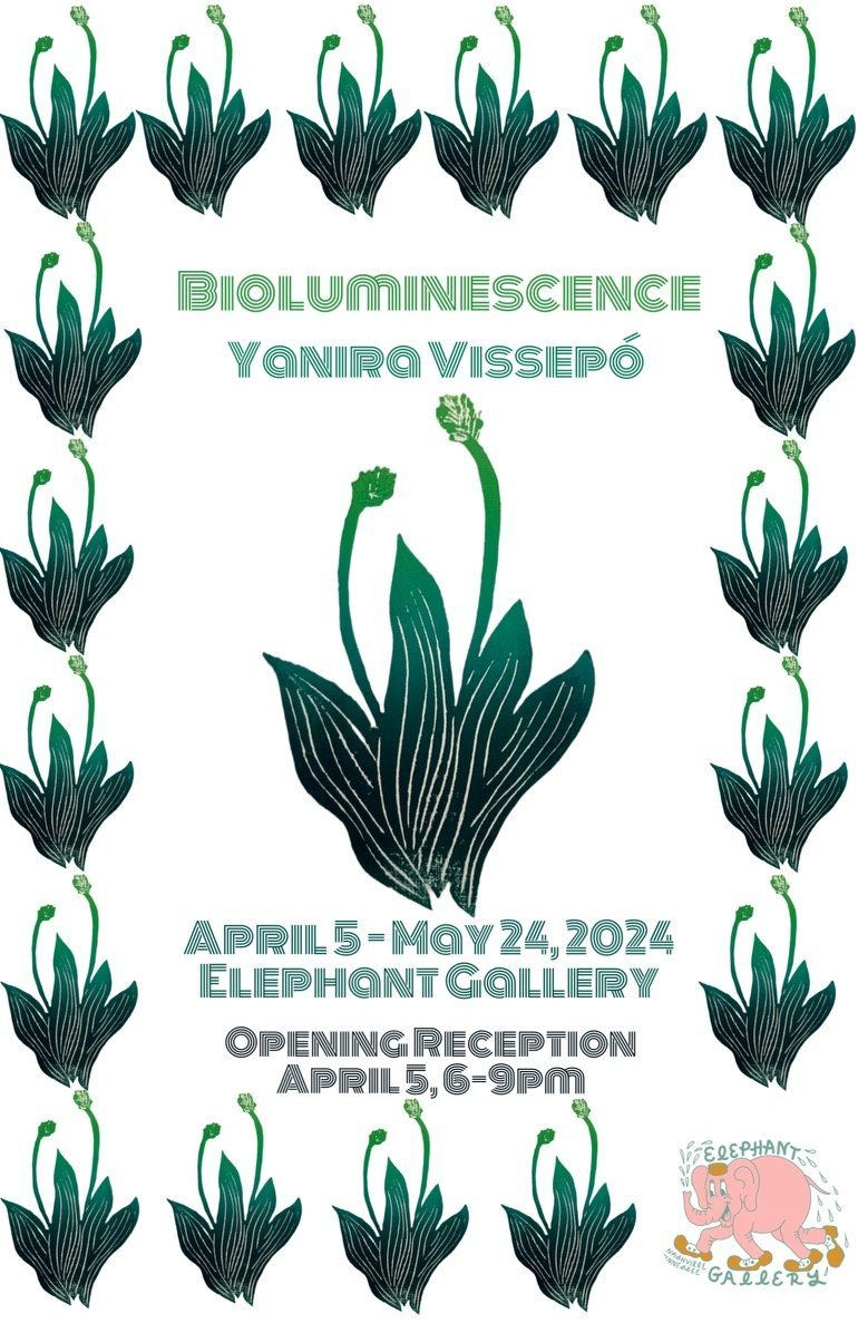 Yanira Vissepo "Bioluminescence" April 5 - May 24, 2024