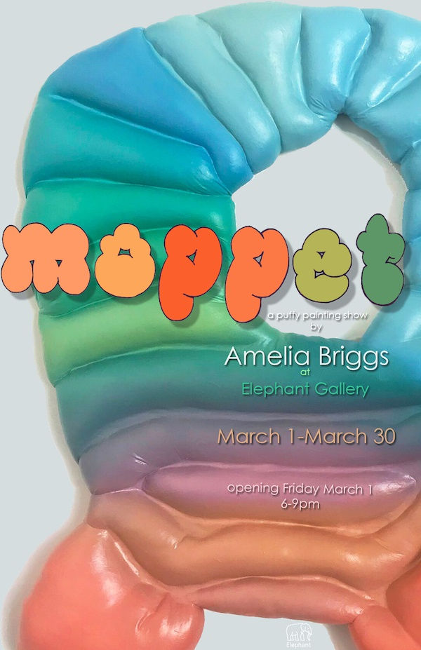 Amelia Briggs "Moppet" March 1 - 30, 2019