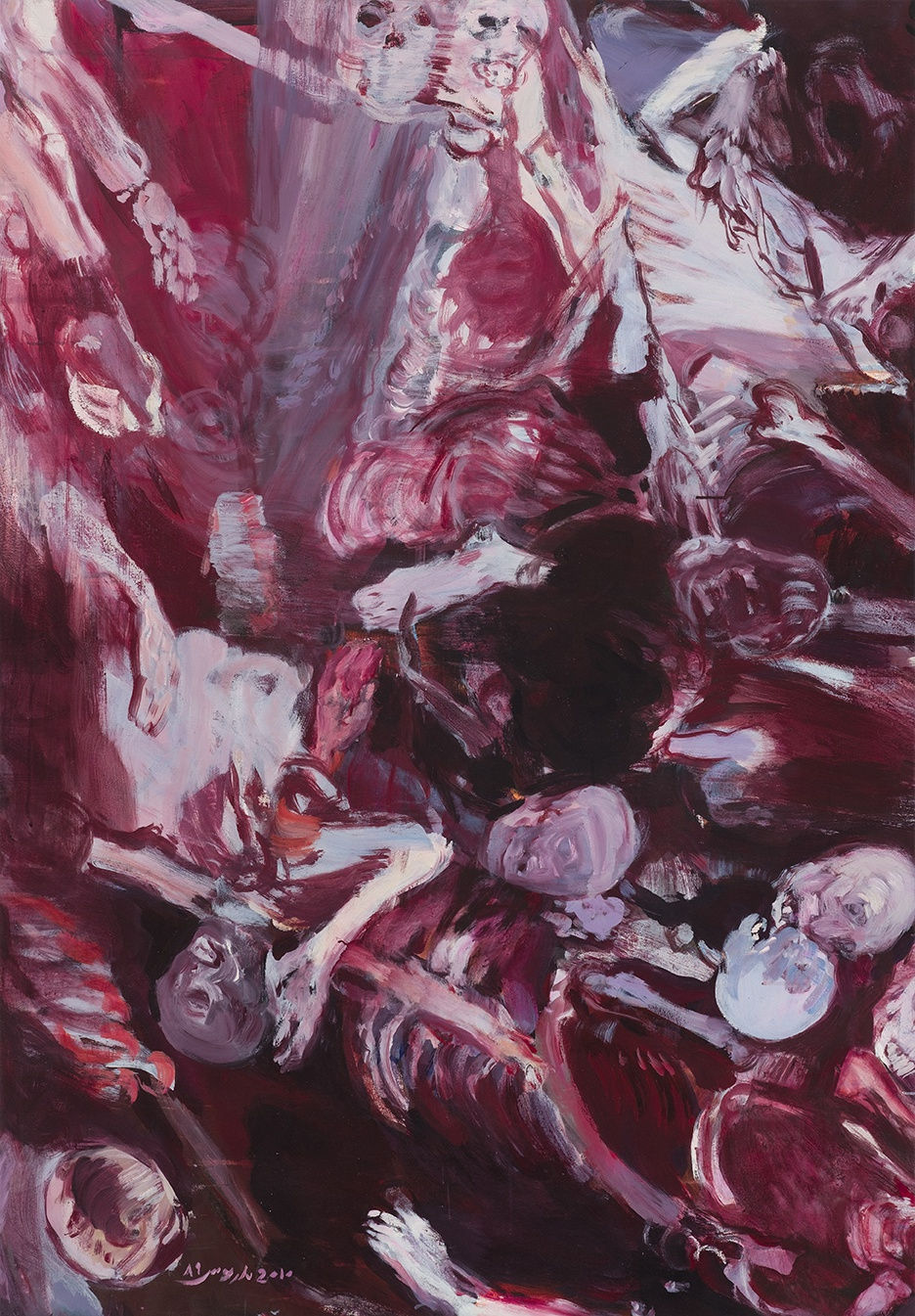 Dariush Hosseini In the Earth’s Arms, 2012 Acrylic on canvas 118 x 170 cm 46 1/2 x 66 7/8 in