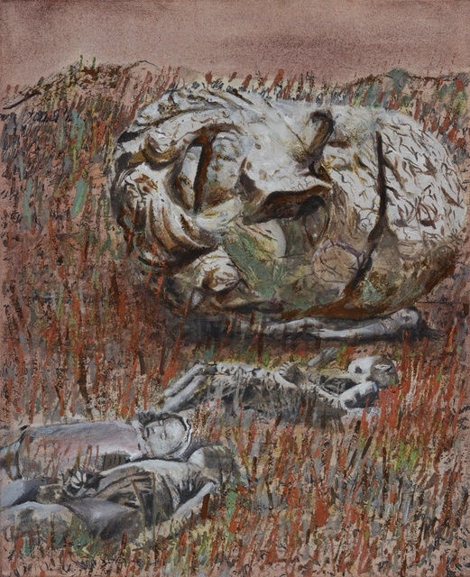 Marzieh Bagheri Situation #26, 2020 Acrylic and metal oxides on canvas 40 x 32 cm 15 3/4 x 12 5/8 in