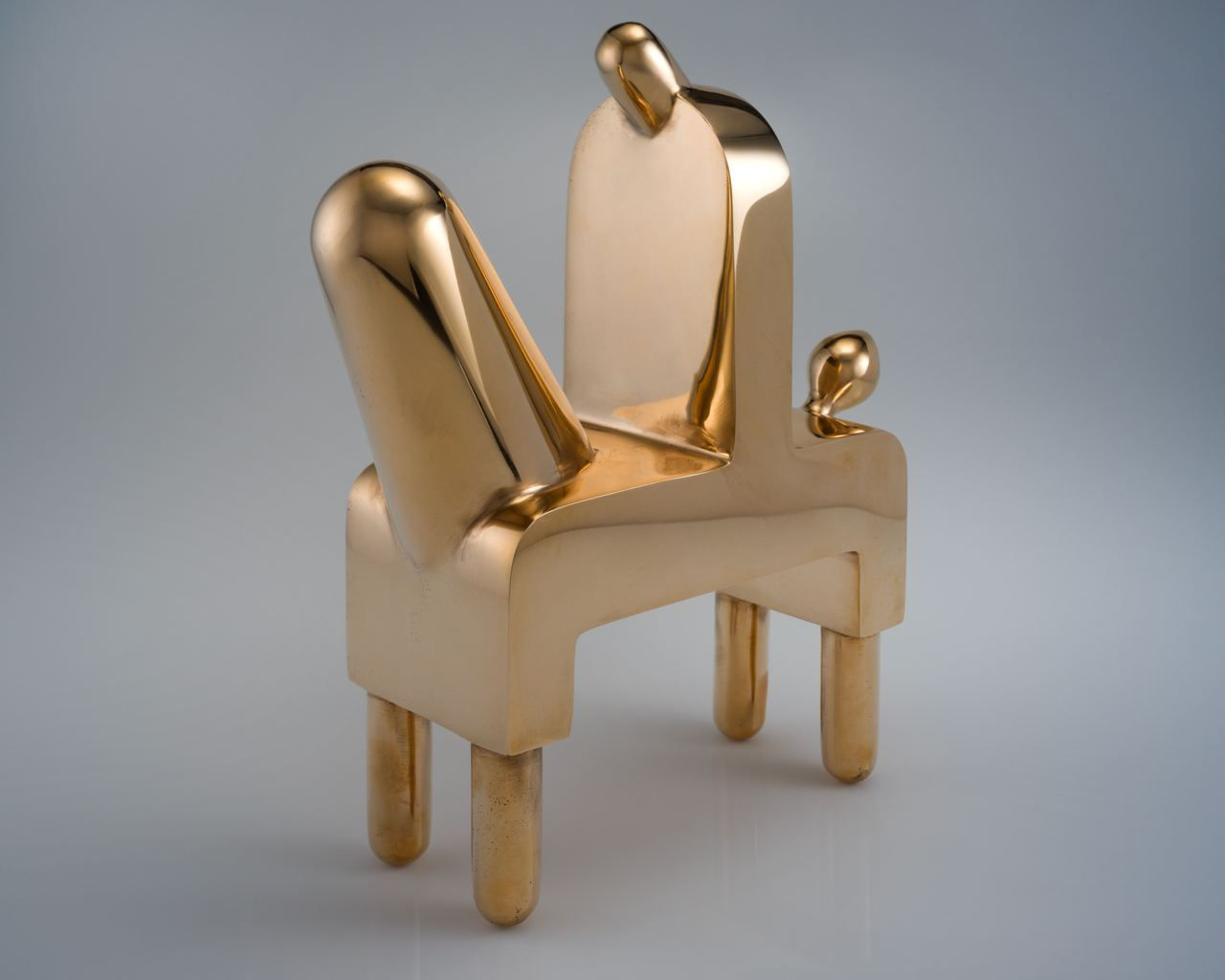 Sam Nikmaram Horse and Tired Rider, 2024 Bronze 25 x 23 x 8 cm 9 7/8 x 9 x 3 1/8 in