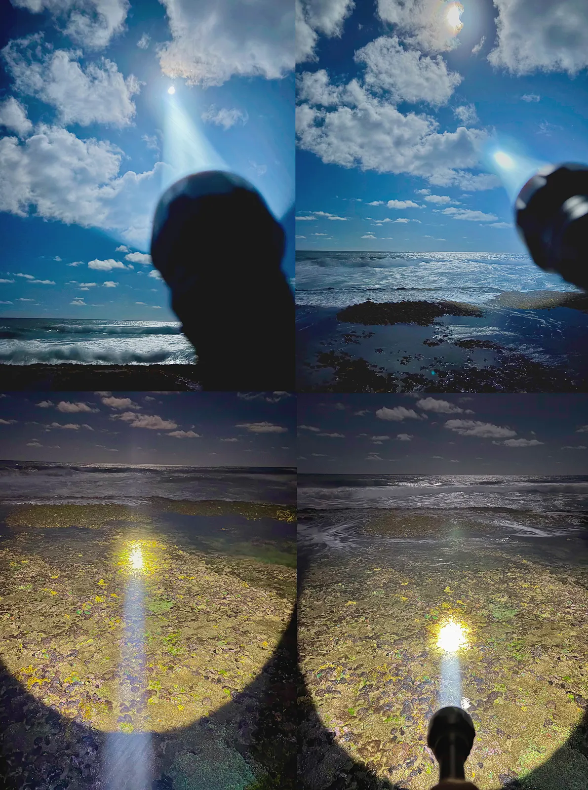 Super Moon Tide Grid, Bathseba, Barbados, 2026 Archival Pigment Print on Moab Entrada Rag, 21x17", Edition of Three