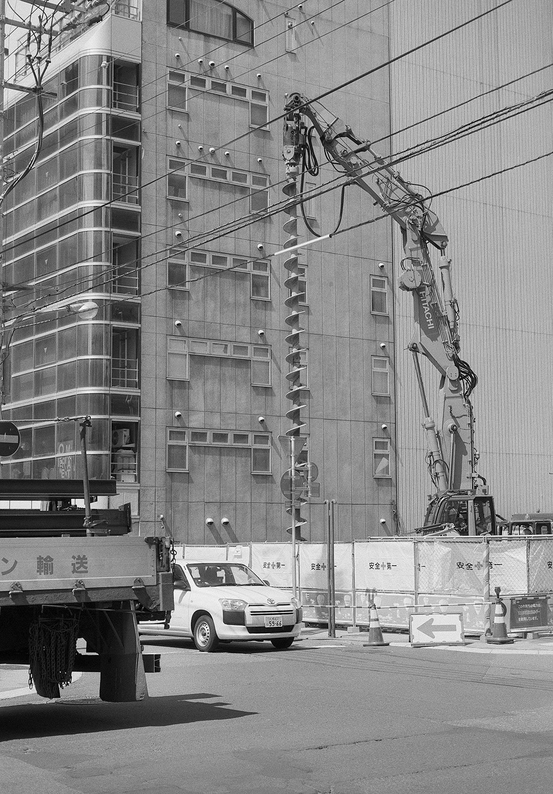 Untitled, Sapporo, Hokkaido, Japan, 2023 Selenium Toned Silver Gelatin Print, 20x16" Edition of Three