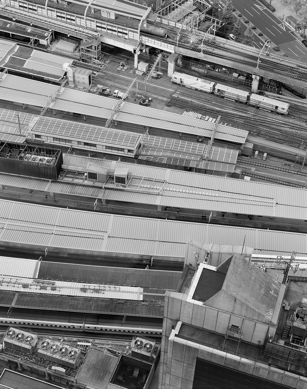 Tokyo Station, Tokyo, Japan, 2018 Selenium Toned Silver Gelatin Print, 24x20" Edition of Three