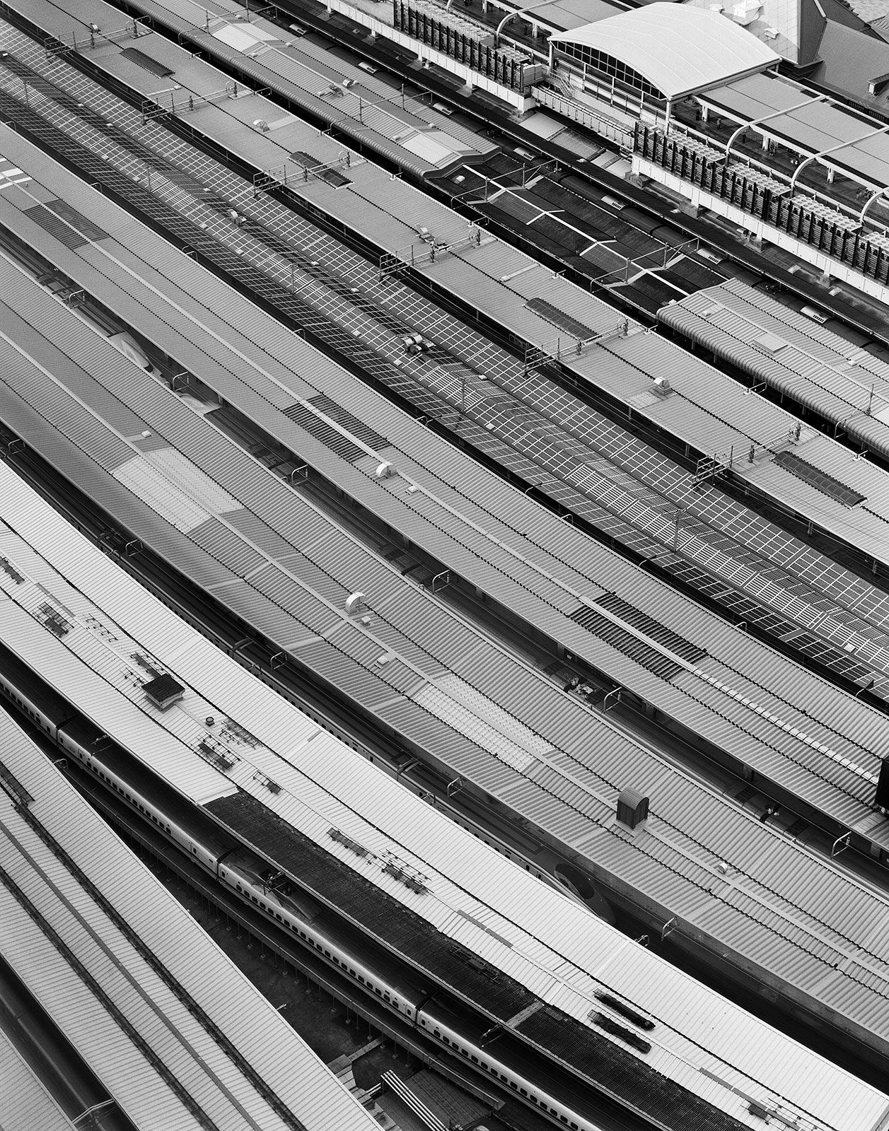 Tokyo Station, Tokyo, Japan, 2018 Selenium Toned Silver Gelatin Print, 24x20" Edition of Three