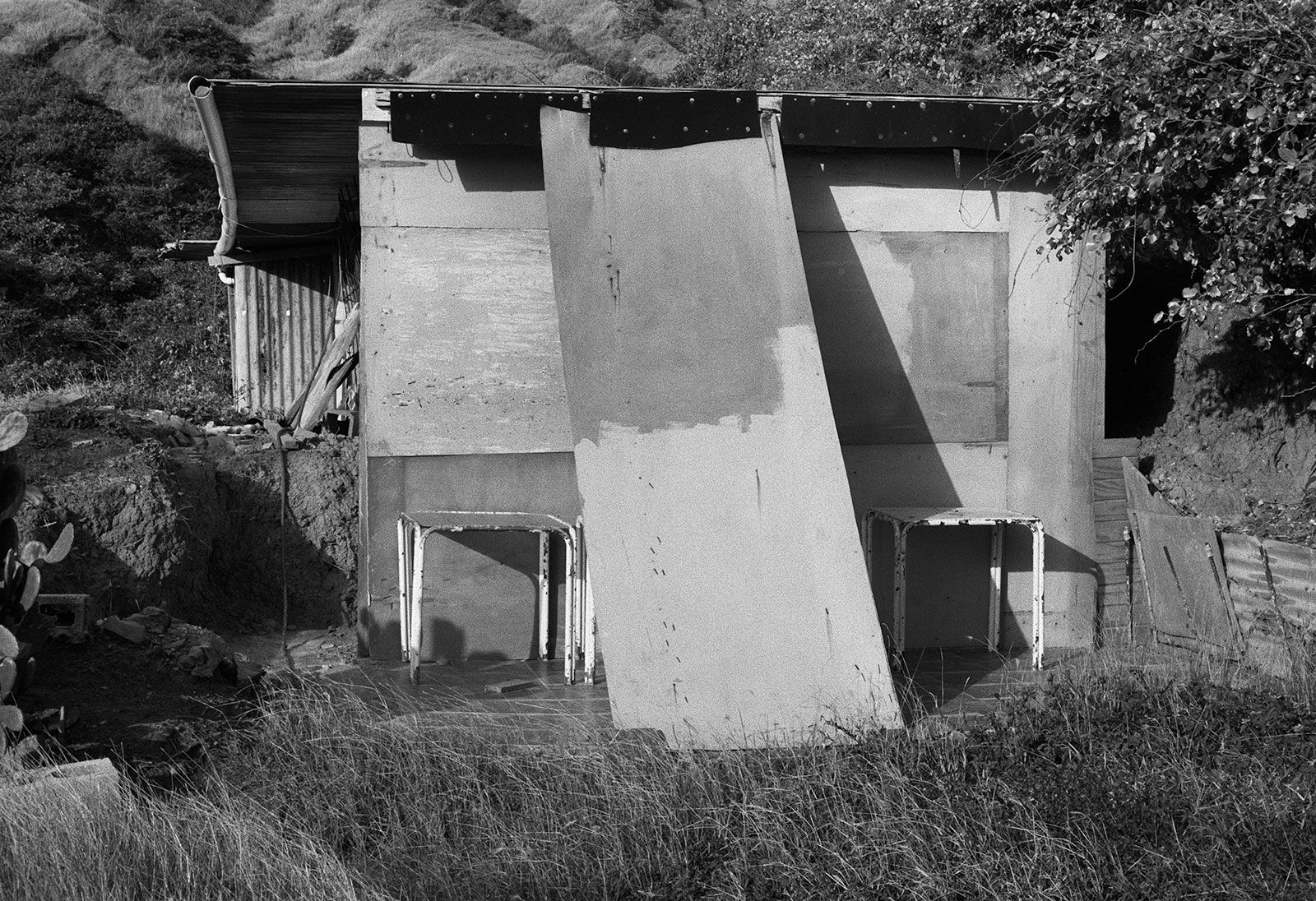 Shelter, Chalky Mountain Park, St. Andrew, Barbados, 2016 Selenium Toned Silver Gelatin Print, 16x20" Archival Pigment Print on Moab Entrada Rag, 17x21" Edition of Three