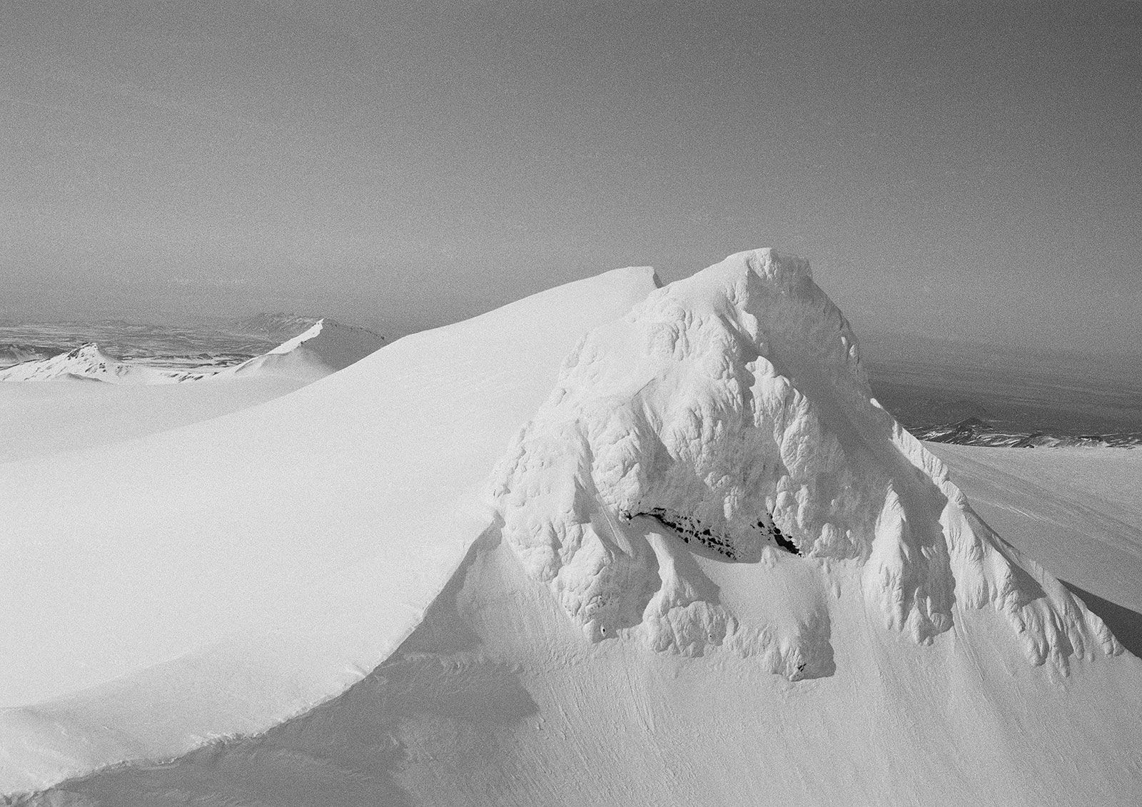 Approaching the Mountain, Iceland, 2006 Archival Pigment Print on Hahnemuhle Photo Rag, 17x21" Edition of Three