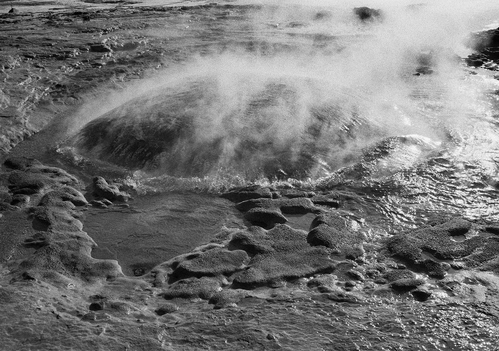 Strokkur, Iceland, 2006 Archival Pigment Print on Hahnemuhle Photo Rag, 17x21" Edition of Three