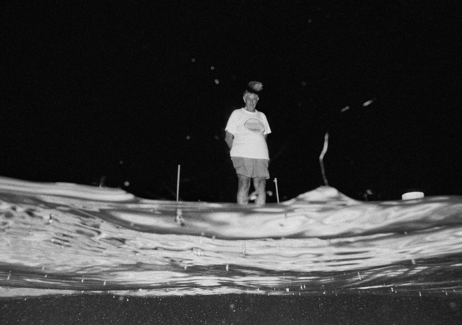 Dad, Carrie Bow Cay, Belize, 2002 Archival Pigment Print on Hahnemuhle Photo Rag, 17x21" Edition of Three