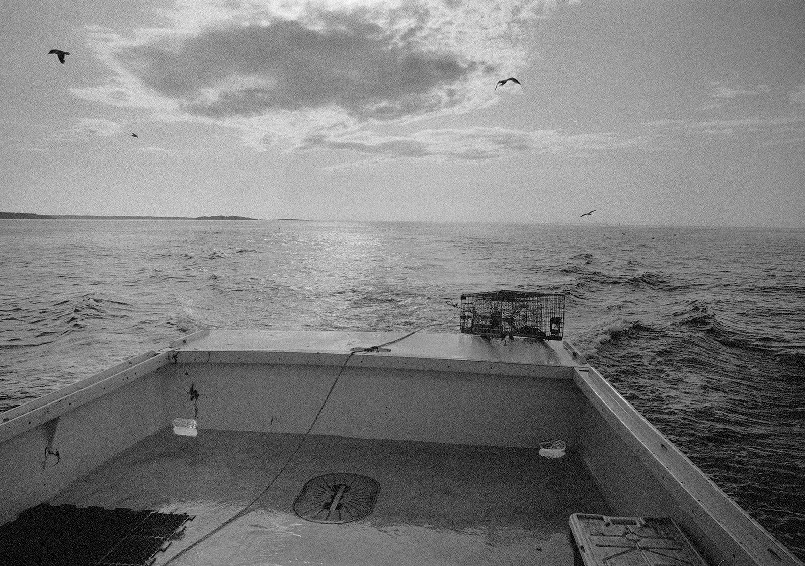 Working Girl, Boothbay, Maine, 2004 Archival Pigment Print on Hahnemuhle Photo Rag, 17x21" Edition of Three