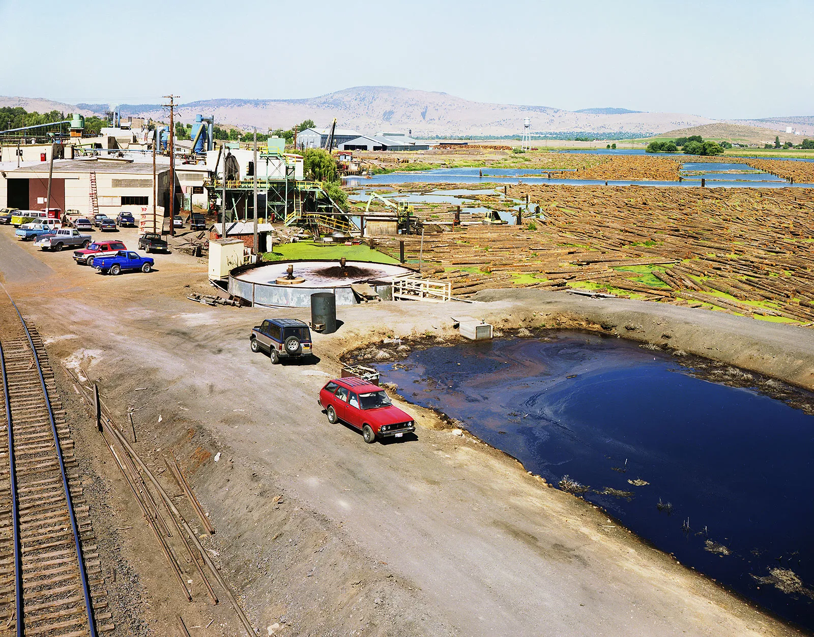 Plywood Plant, Klamath Falls, Oregon, 1994 Archival Pigment Print, 20x24" Edition of Three