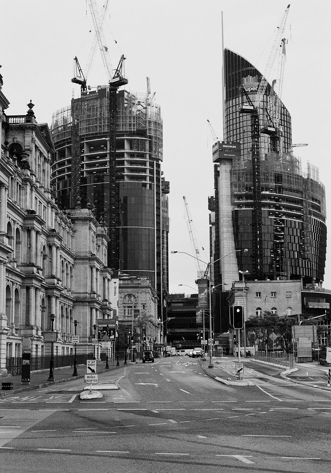 Downtown Brisbane, Queensland, Australia, 2022 Archival Pigment Print on Hahnemuhle Photo Rag , 17x21" Edition of Three