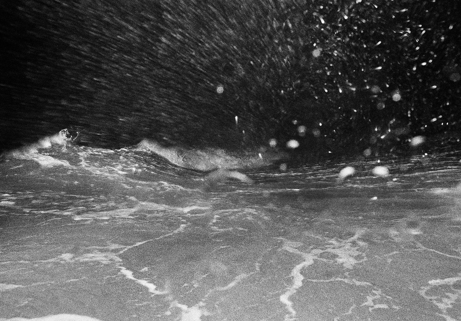Night Wave, Barbados, 2003 Archival Pigment Print on Hahnemuhle Photo Rag, 17x21" Edition of Three