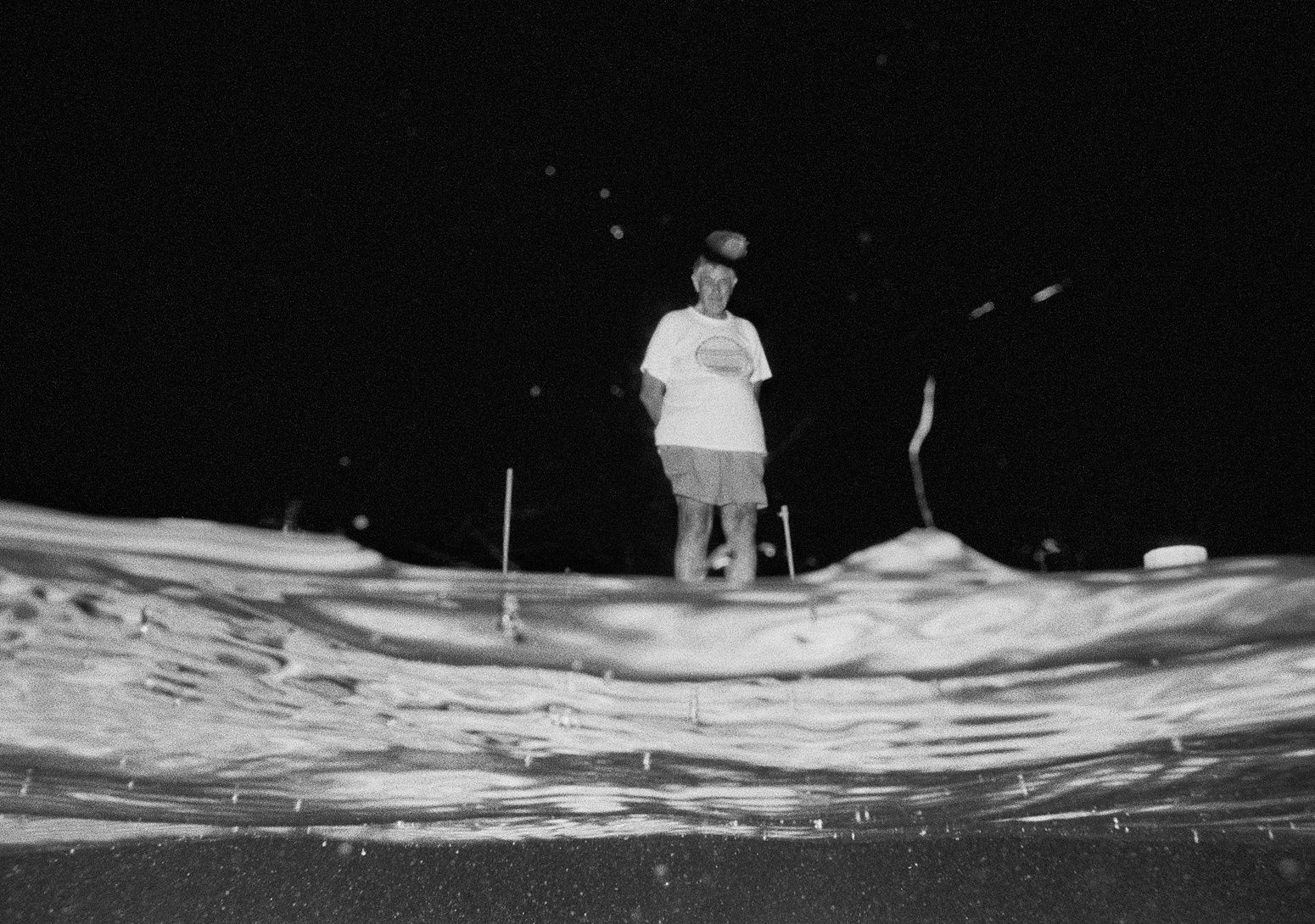 Dad, Carrie Bow Cay, Belize, 2002 Archival Pigment Print on Hahnemuhle Photo Rag, 17x21" Edition of Three