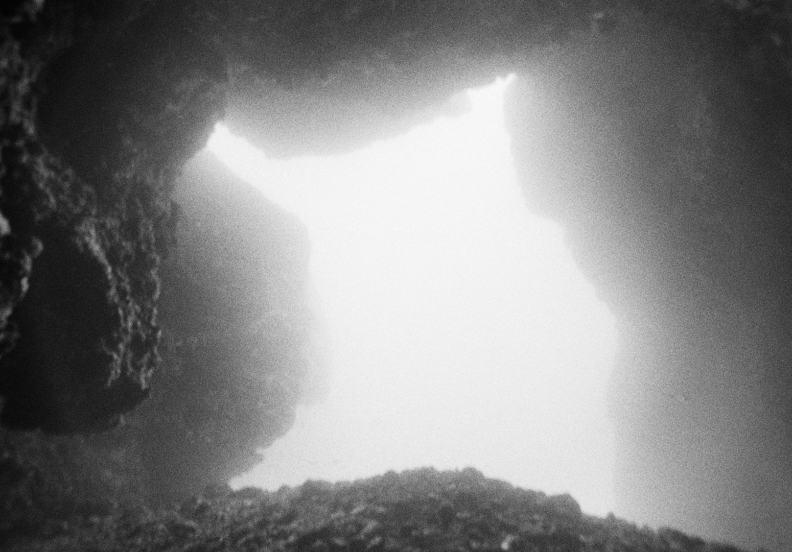 Underwater Cave, Korčula, Croatia, 2002 Archival Pigment Print on Hahnemuhle Photo Rag, 17x21" Edition of Three