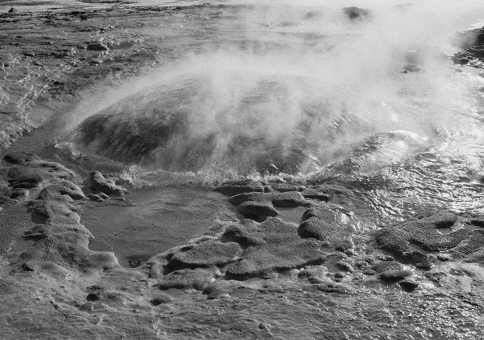 Strokkur, Iceland, 2006 Archival Pigment Print on Hahnemuhle Photo Rag, 17x21" Edition of Three