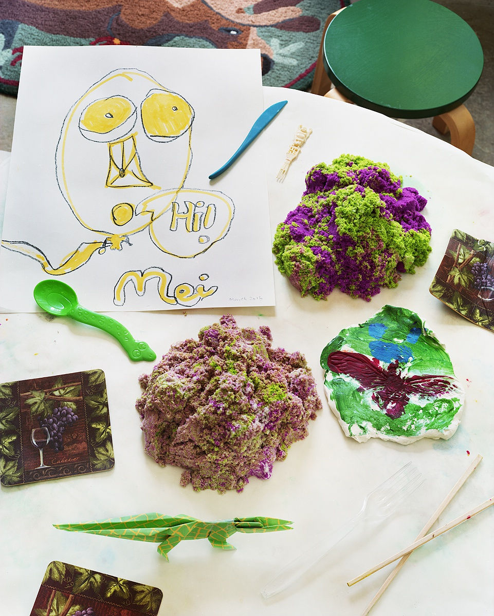 Mei's Drawing and Clay, Wilton, Connecticut, 2016 Archival Pigment Print, 20x24" Edition of Three