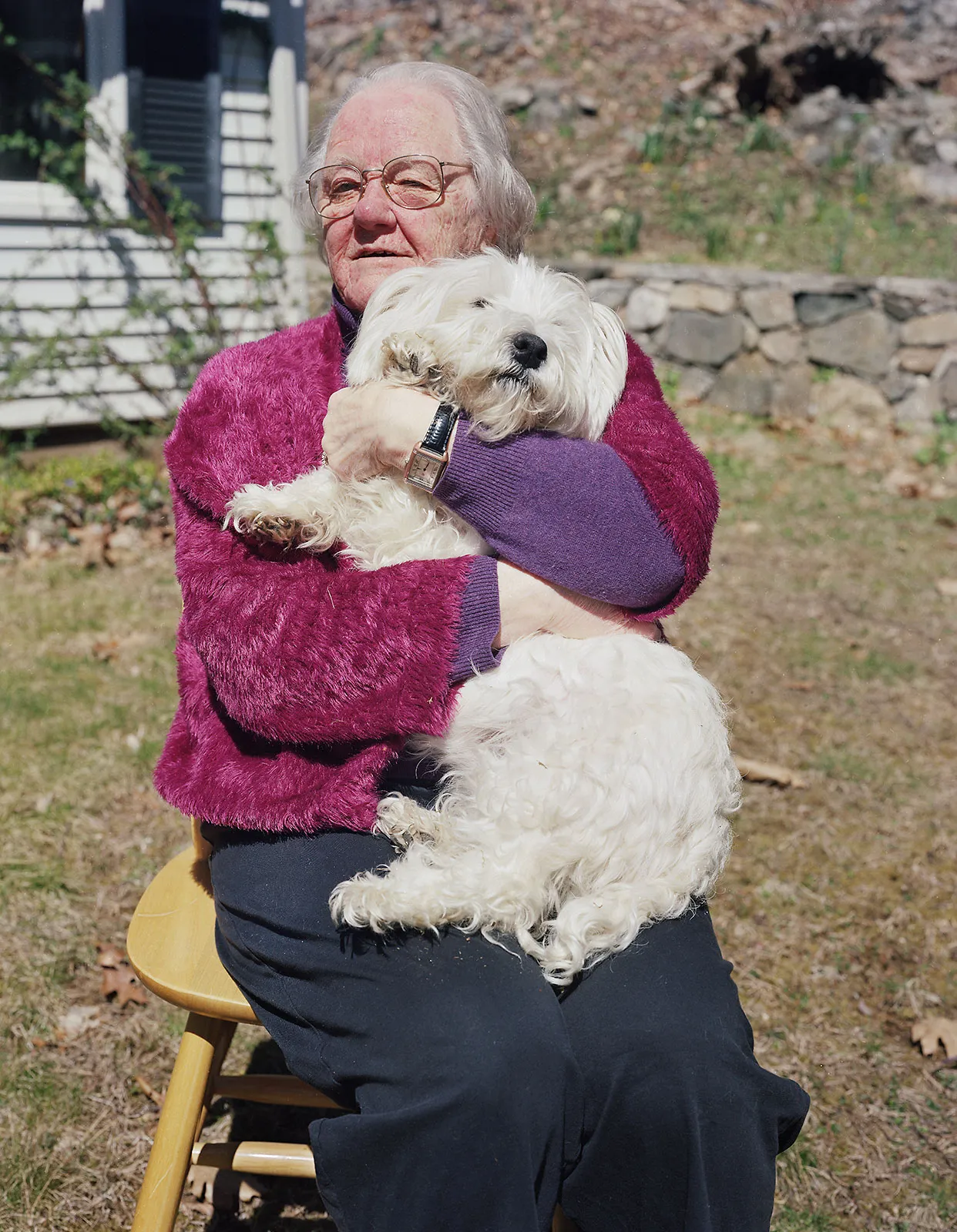 Jill, Mei's Preschool Teacher, with Coconut, Redding, Connecticut, 2016 Archival Pigment Print, 20x24" Edition of Three