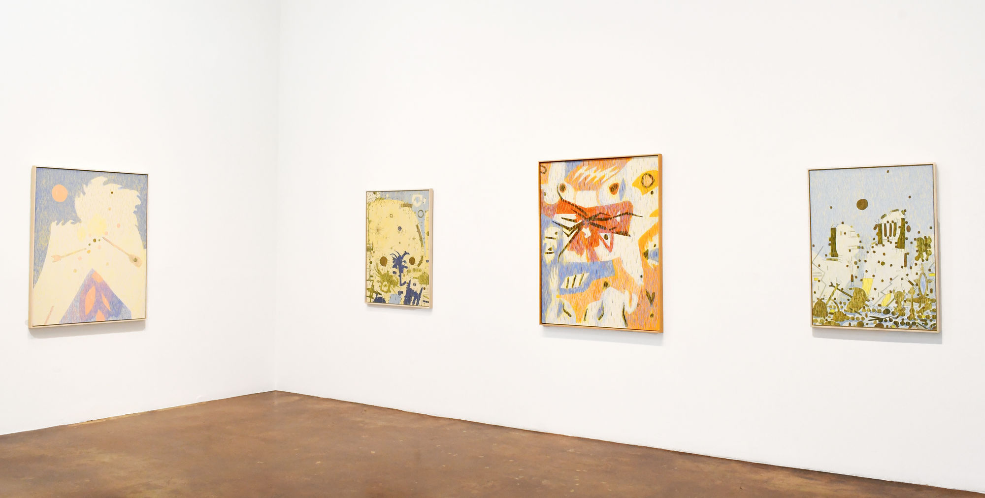 Lee Mullican: Works from the 50s