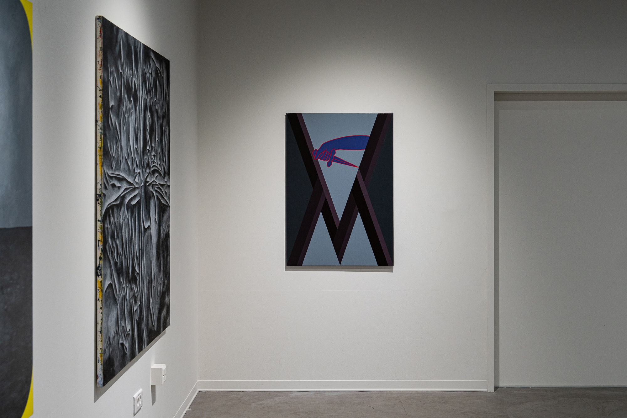 Exhibition view Gili Mocanu: Hill with Skull. Curated by Mihnea Mircan