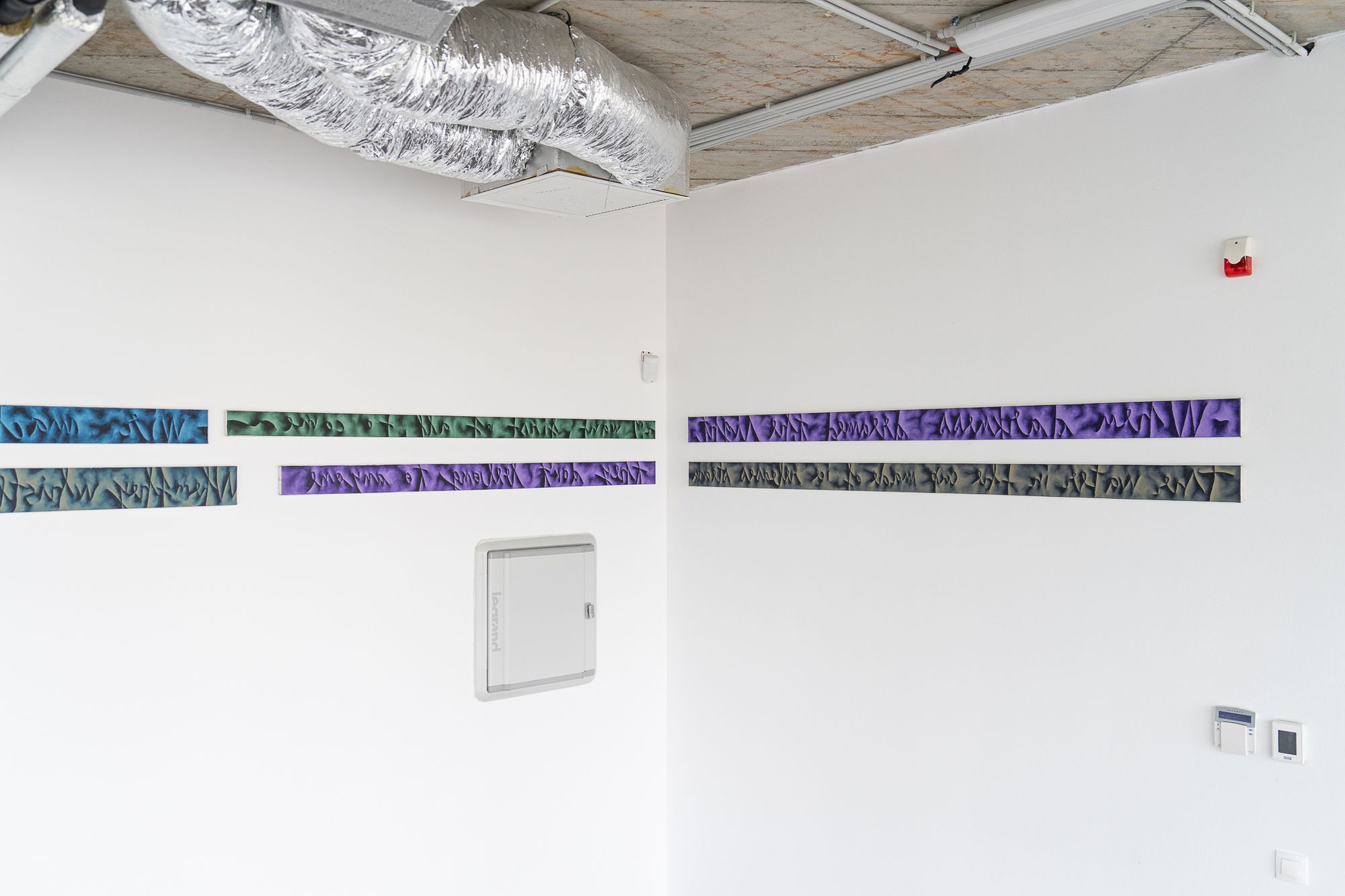 Exhibition view Gili Mocanu: Hill with Skull. Curated by Mihnea Mircan