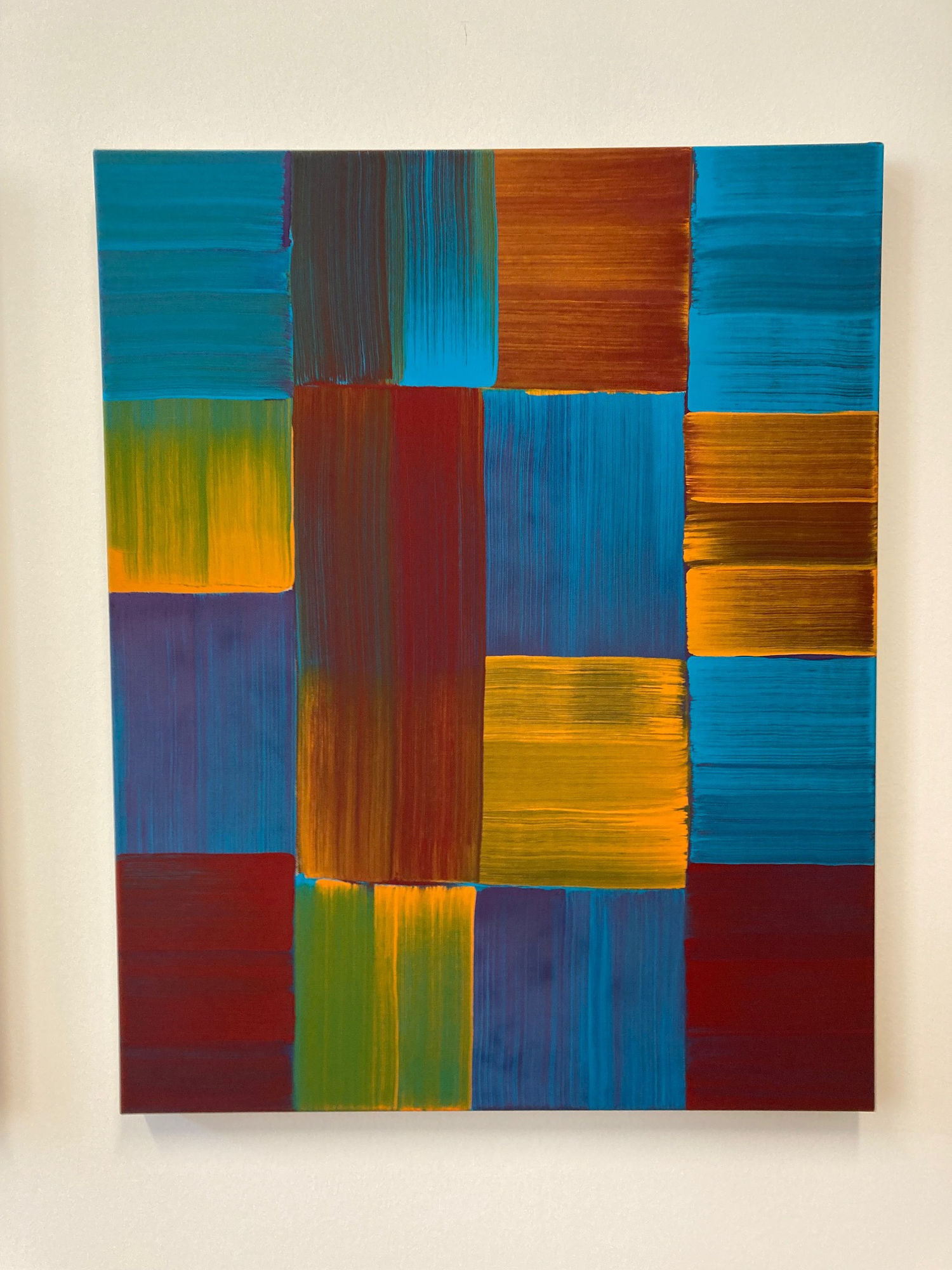 Rupert Eder silent watcher II, 2015 Öl auf Leinen 100 x 80 cm