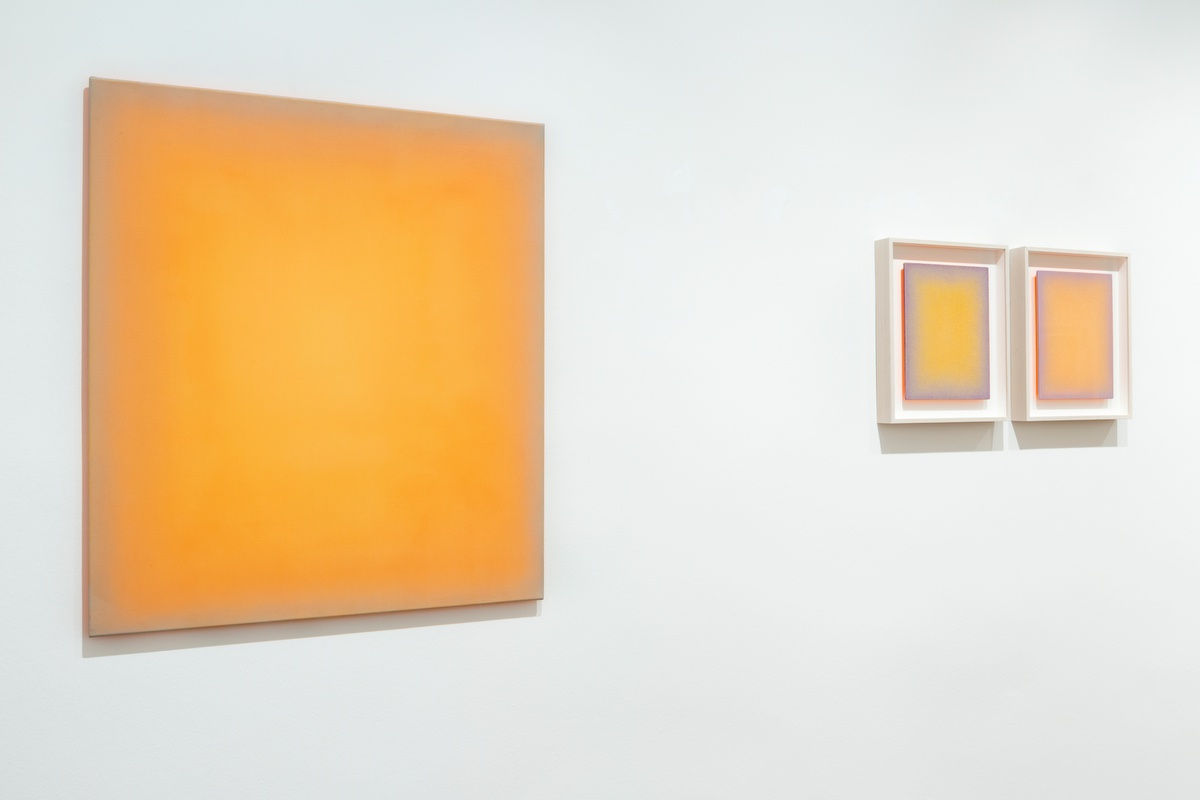 Ausstellungsansicht Eberhard Ross, listening to colors, watching sounds