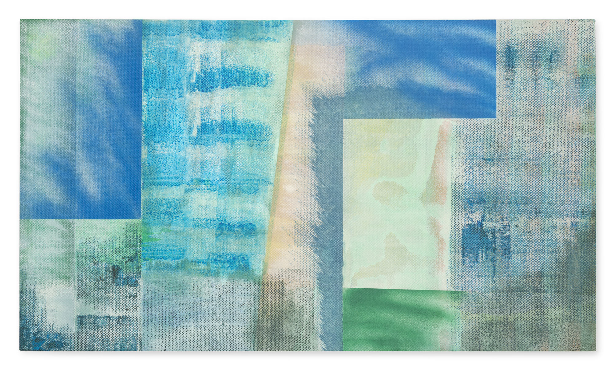 Fauzan Fuad The Weather, 2025 Acrylic on canvas 69.2 X 122 cm