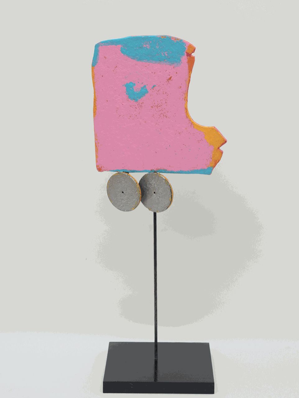 Wong Perng Fey Rollerskate Girl, 2025 Acrylic on wood112 x 43 x 35 cm