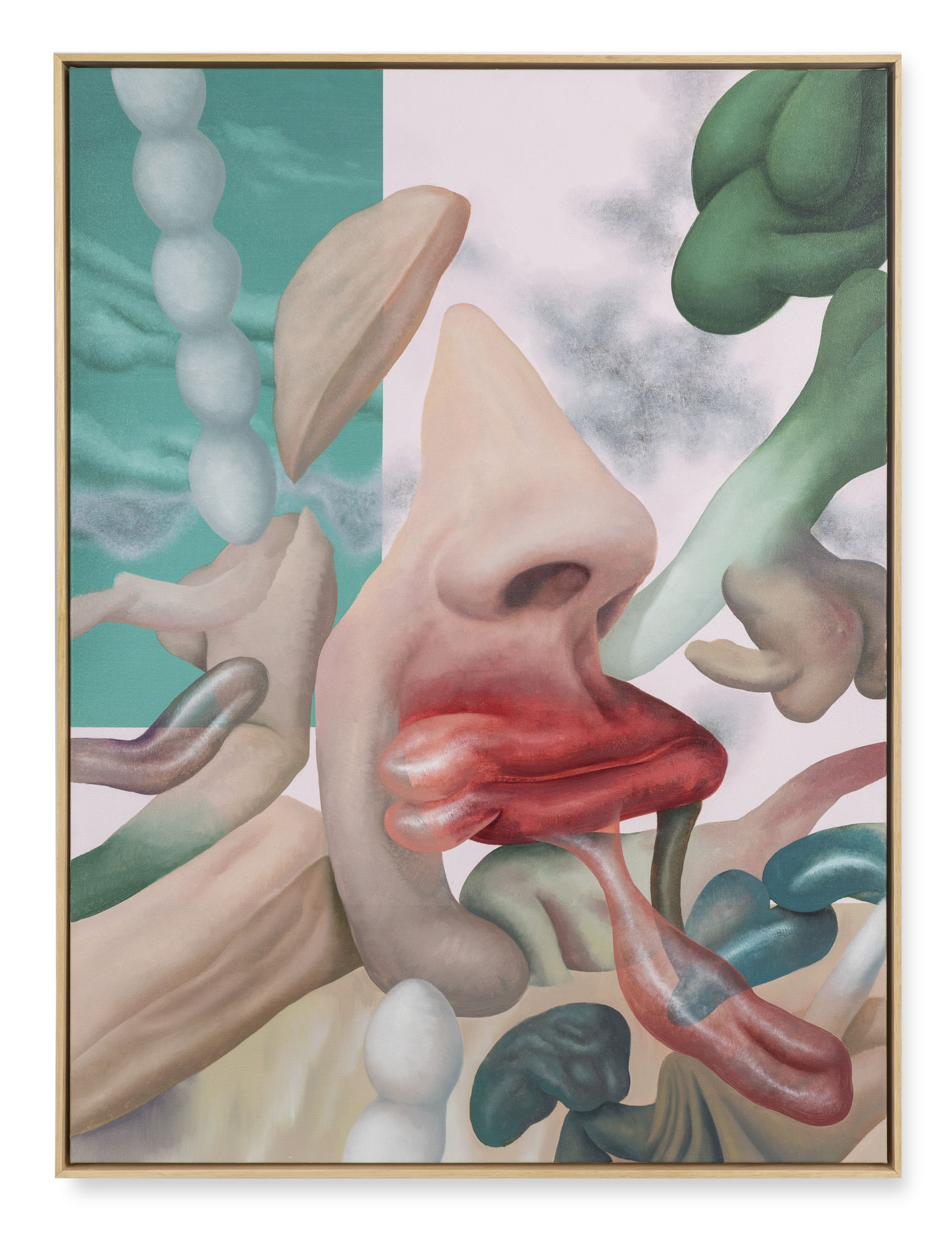 Gan Tee Sheng Profile of Desire, 2026 Oil on canvas 122 x 92 cm