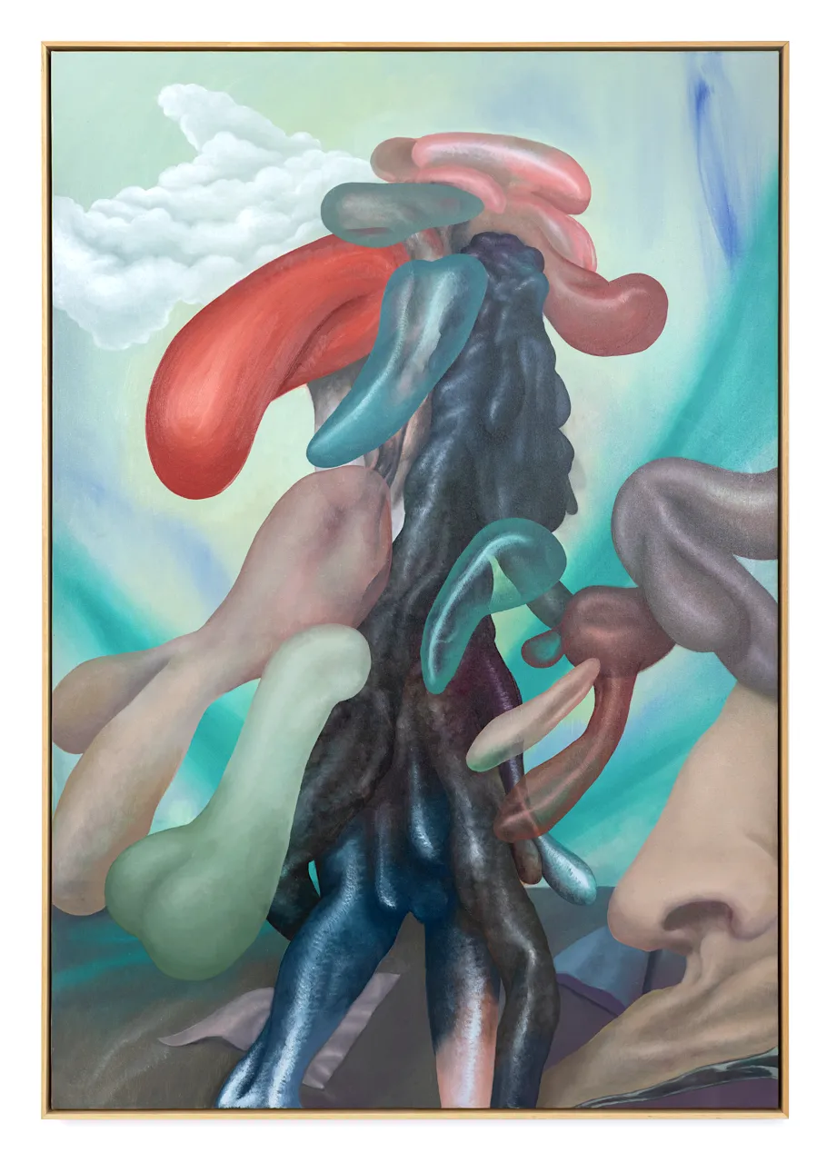 Gan Tee Sheng Emotional Outpour, 2026 Oil on canvas 169 x 114 cm