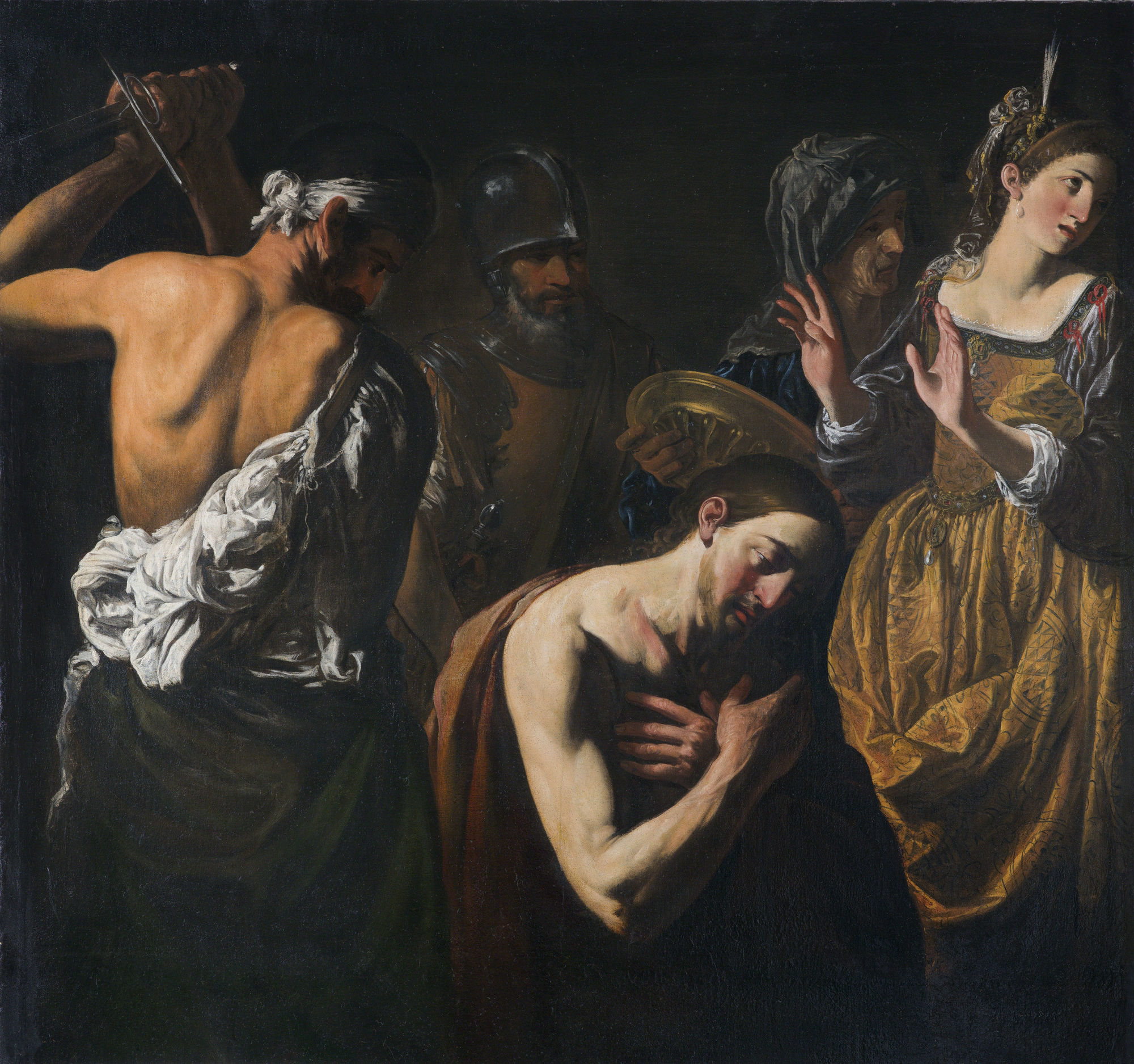 LIONELLO SPADA The Beheading of Saint John the Baptist