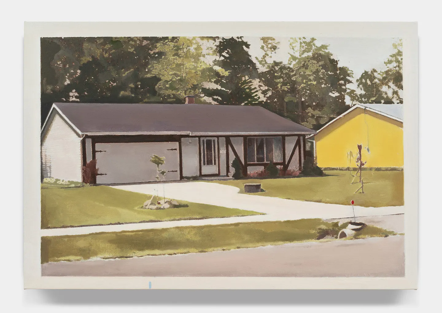 1976, 2025 oil on canvas 18 x 26 inches