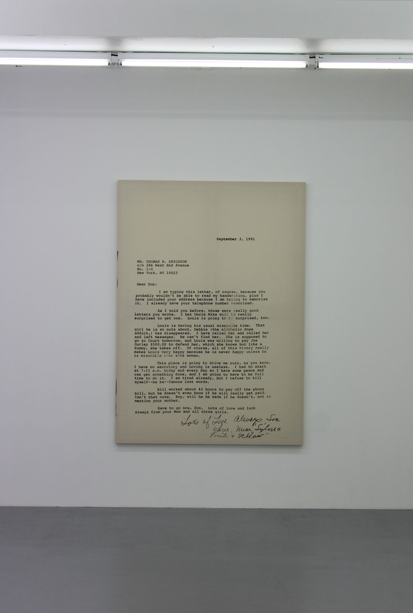 ALL MY LOVE ALWAYS NO MATTER WHAT