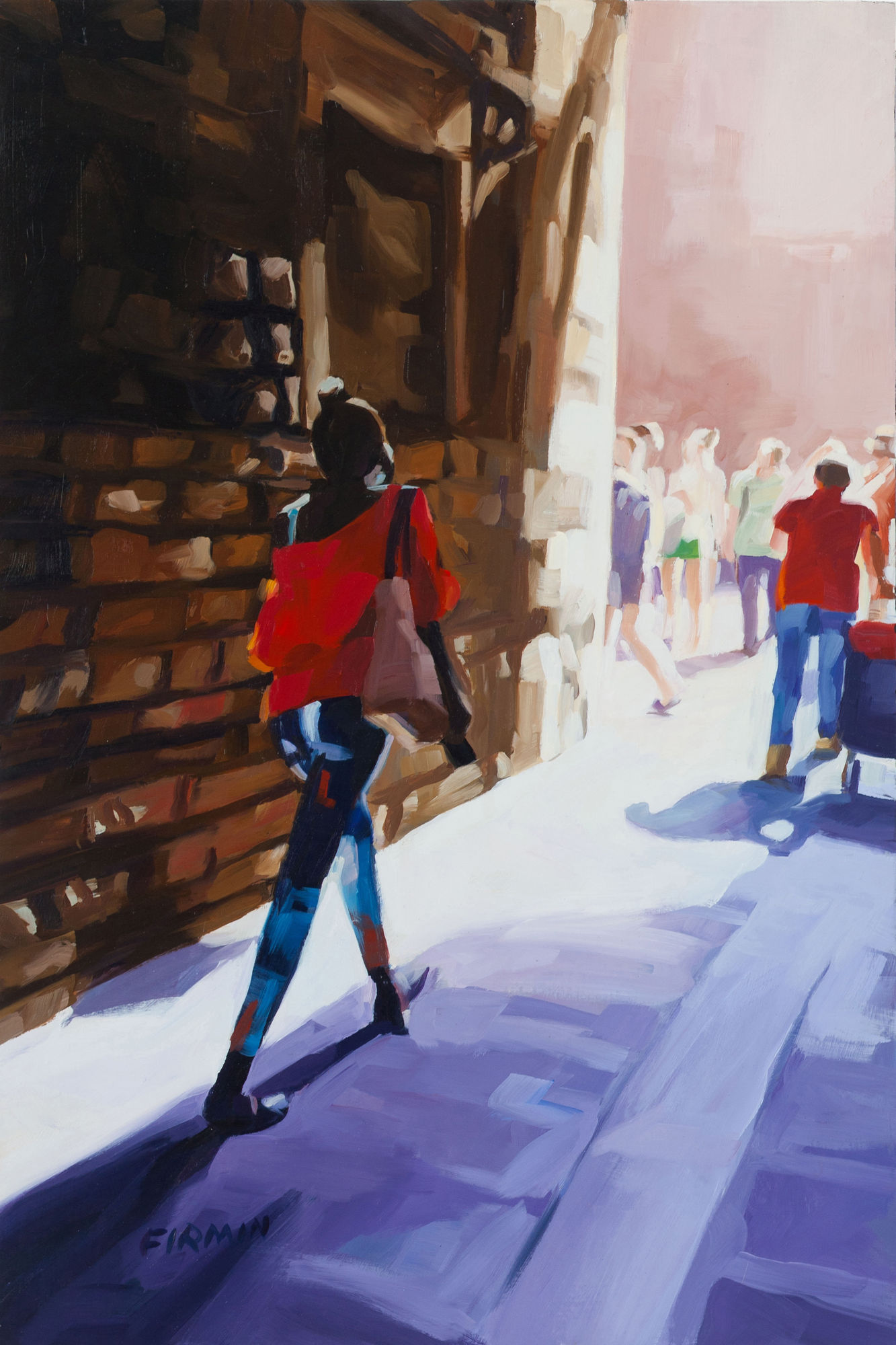 Acrylic on wood panel