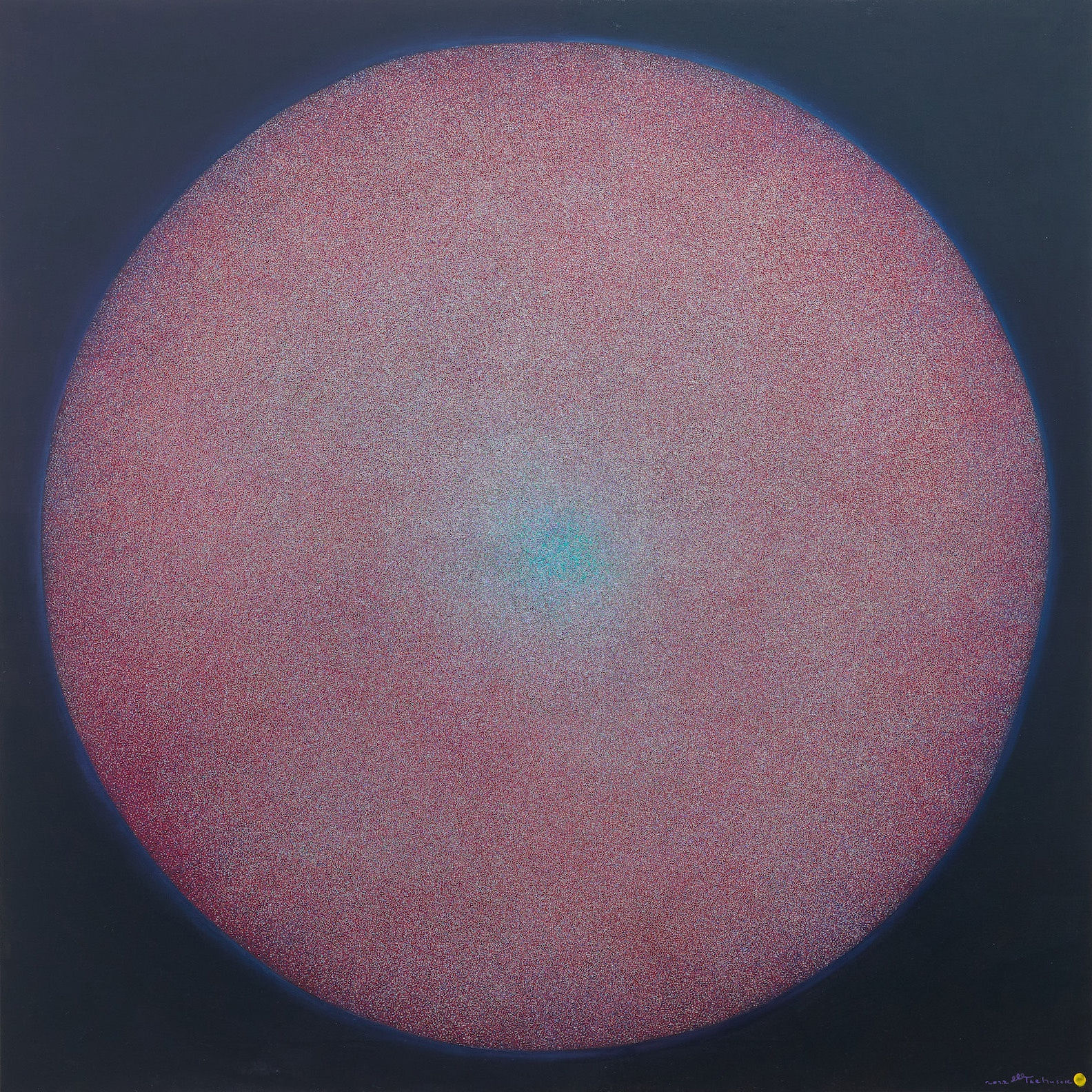 From the Point… (Large II), 2022 Signed Oil on Canvas