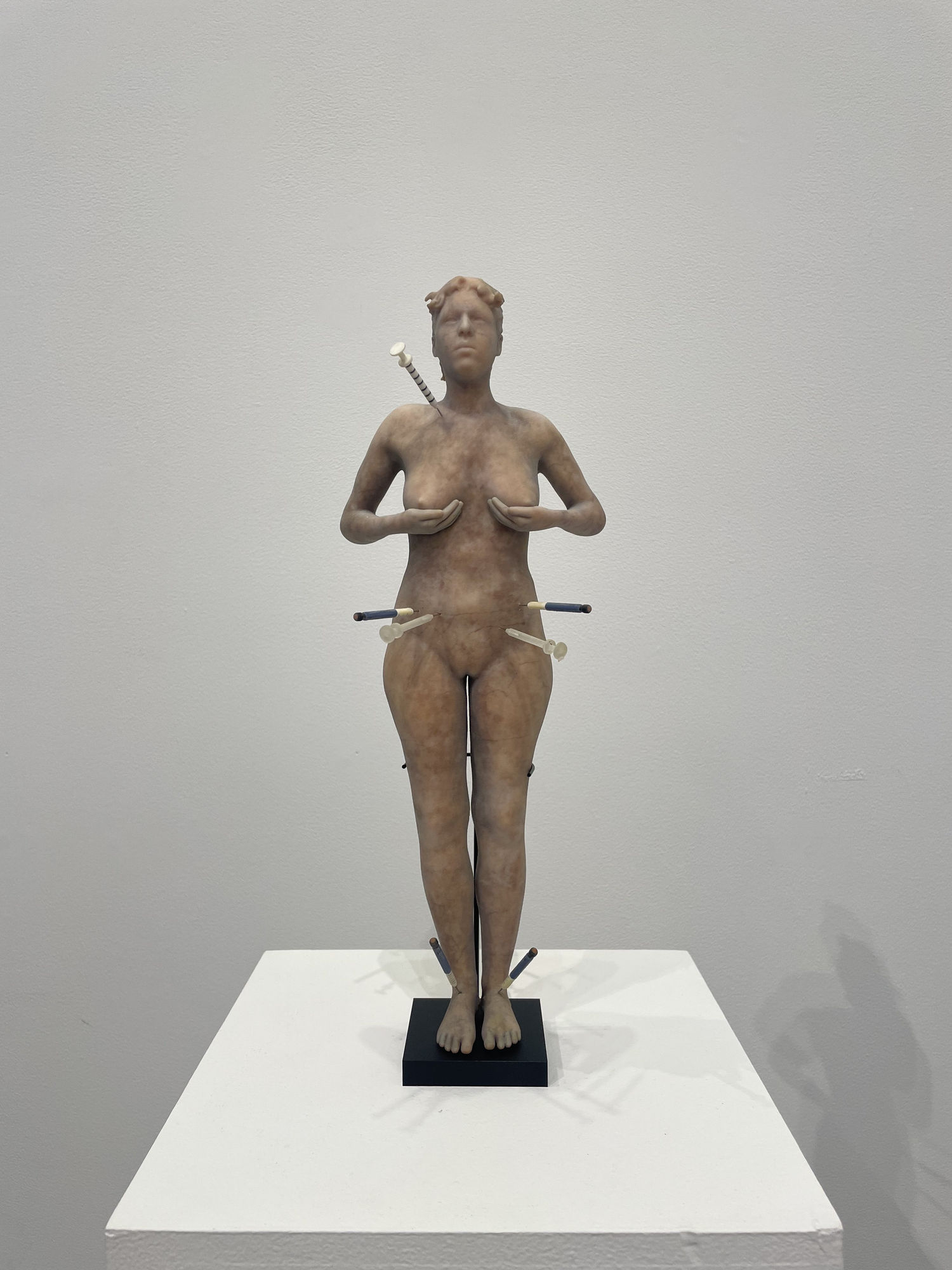 Self Portrait as a Fertility Goddess, 2021 Colored Rubber 3D Print, Syringe 3D Prints