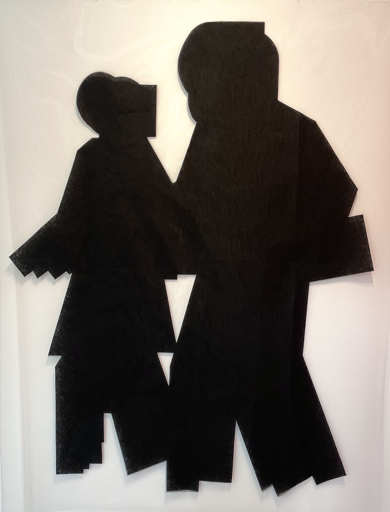 Couples Crossing, 2022 Tulle