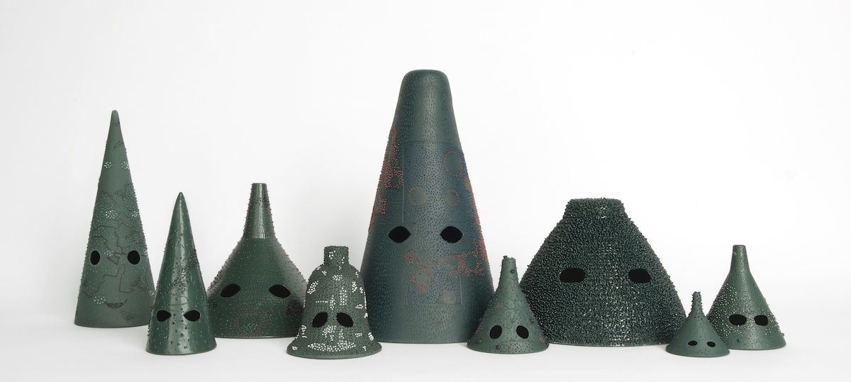 Always & Forever (forever ever ever) No. 7, 2021 Pigmented porcelain, underglazes, glaze