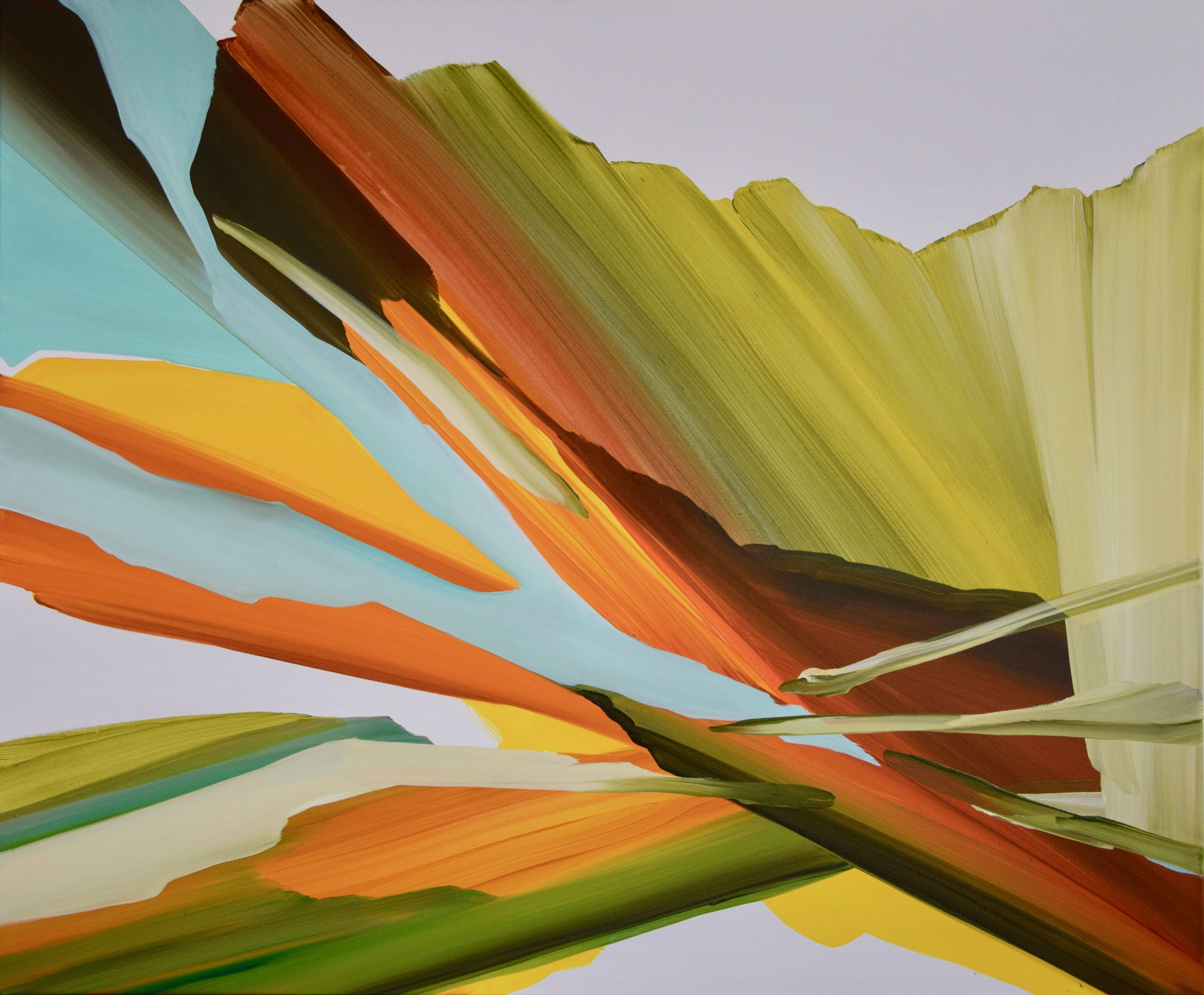 Pistachio Ice, 2019 Oil on canvas