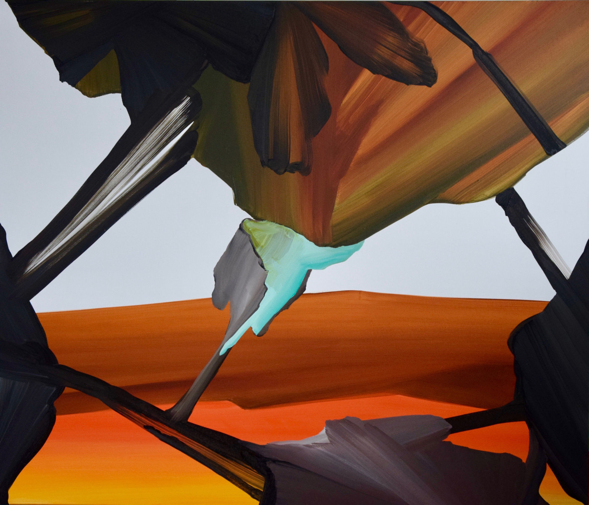 Net, 2019 Oil on canvas