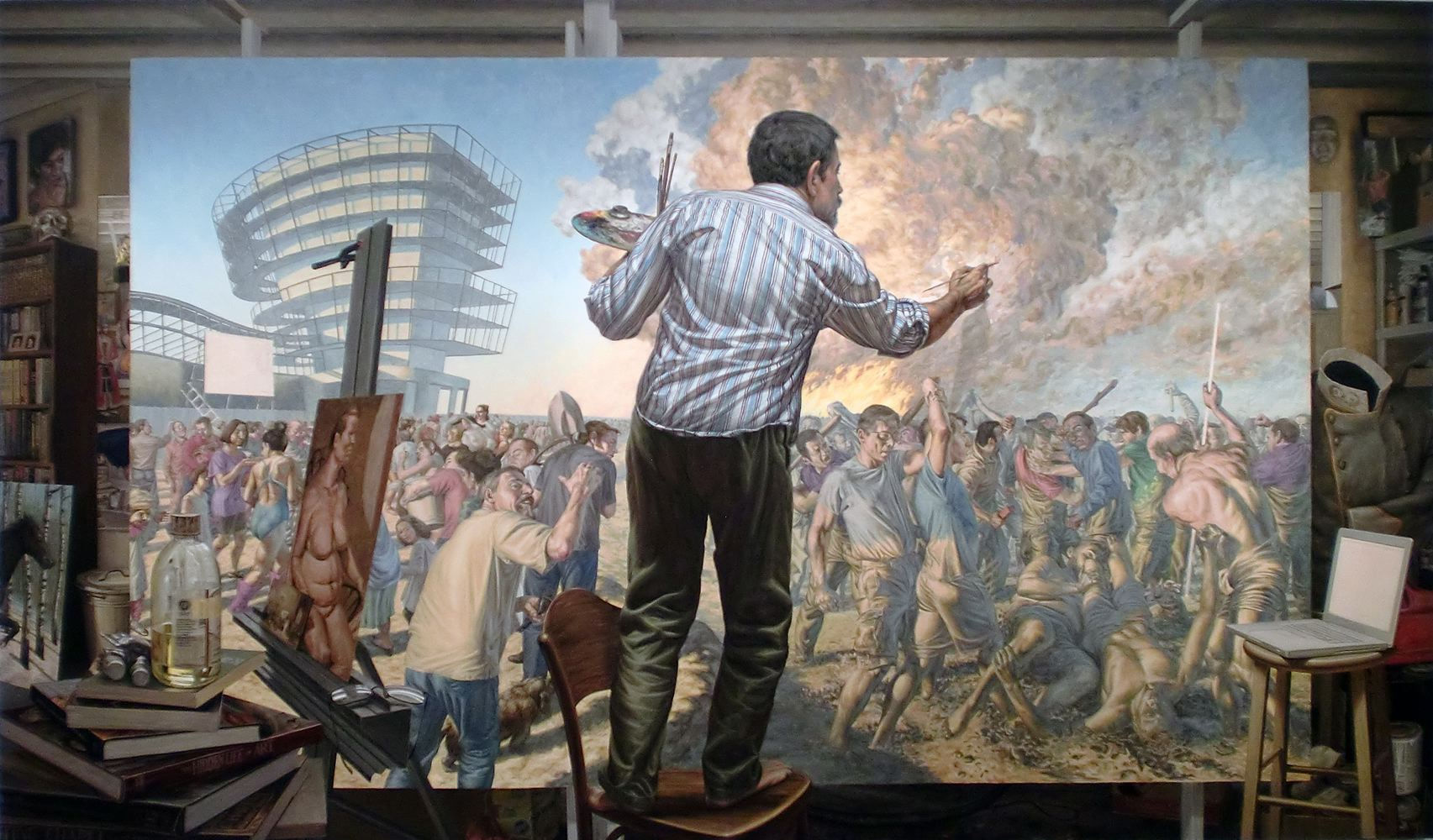 In Transit, 2011 Oil on canvas