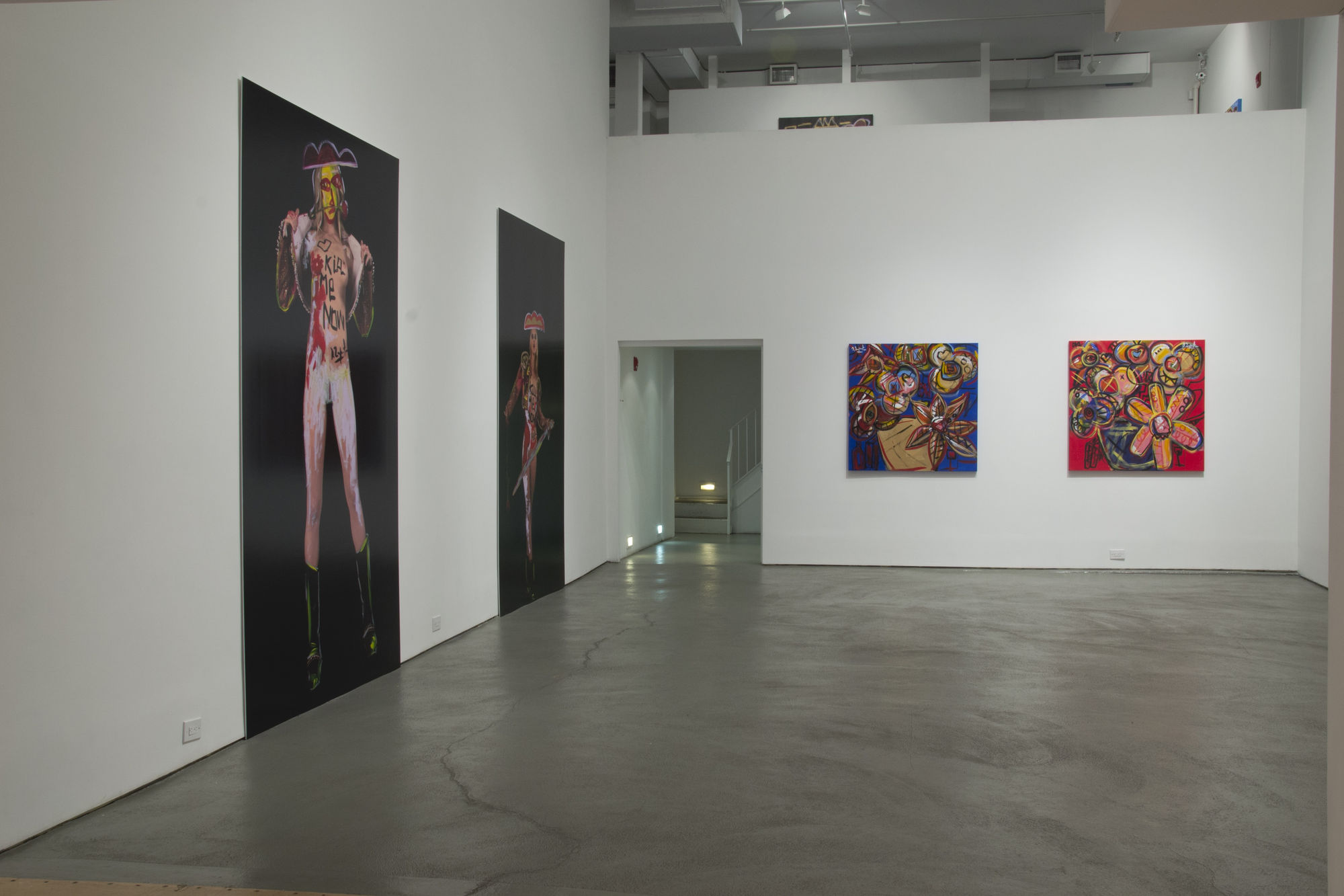 A Bullfighter in New York installation