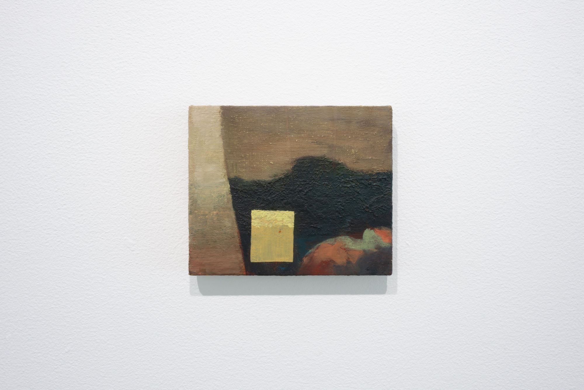 ERIC CLINTON ANDERSON GHOST JUNIPERS III (PORTAL), 2023 Oil on linen on handmade panel 5 x 6 in (12.7 x 15.2 cm)