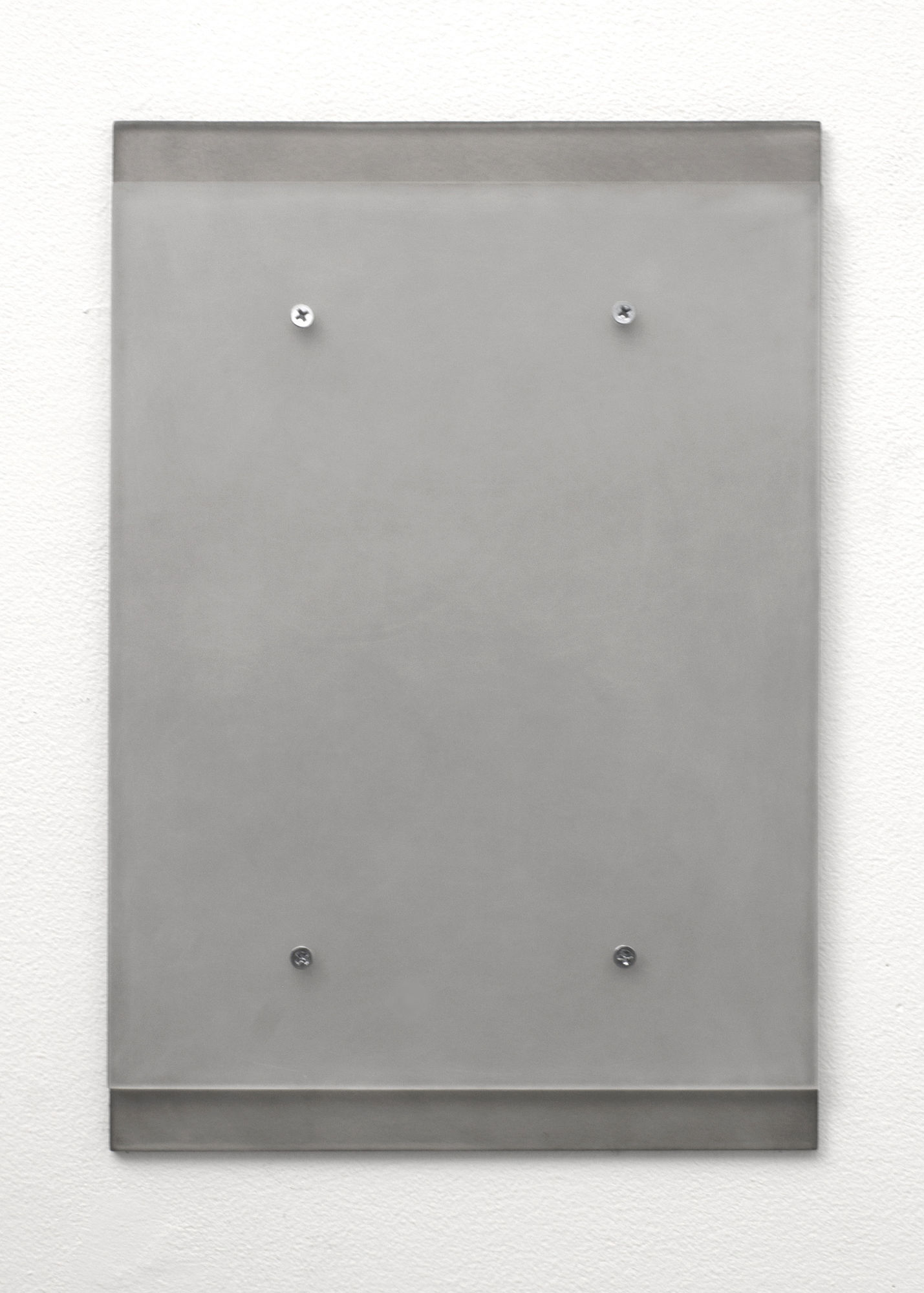 SARAH LEAHY FOG, 2015 Ink painted on plexiglass, 2 panels 16 x 11 x 1/2 in 40.6 x 27.9 x 1.3 cm