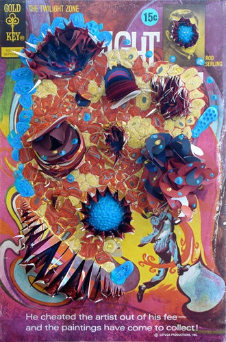 A Precautionary Tale, 2010 Signed on verso Acrylic on paper and perspex